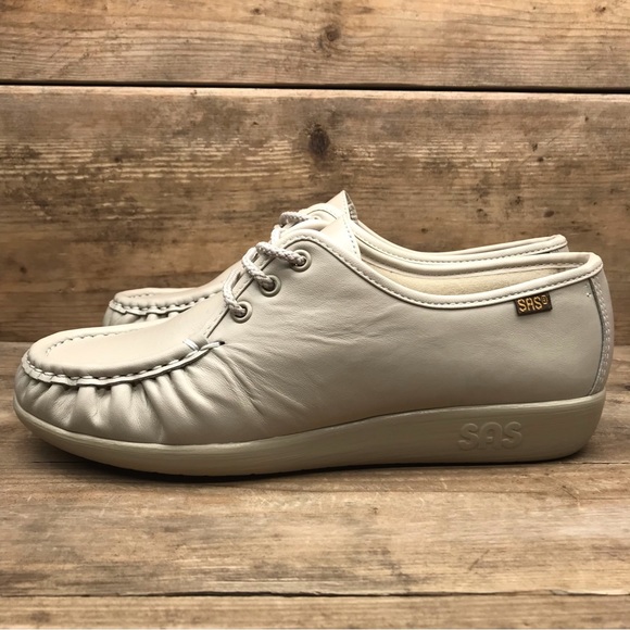 SAS Handsewn Shoes Women’s Size 8 M Siesta Comfort Lace Up Moc Toe - Picture 8 of 10